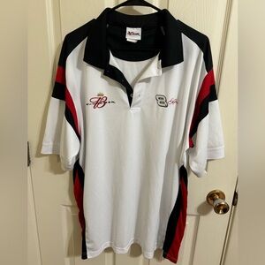 Men’s Size XL Chase Authentic’s Drivers Line Dale Earnhardt Jr Budweiser Polo